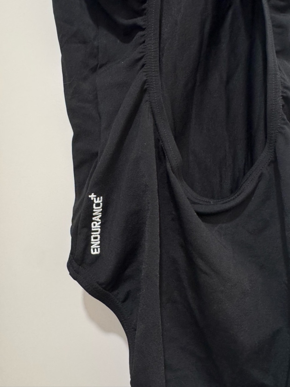 3/$65 SWIM Speedo Black Classic Racerback One-Piece - Picture 3 of 3